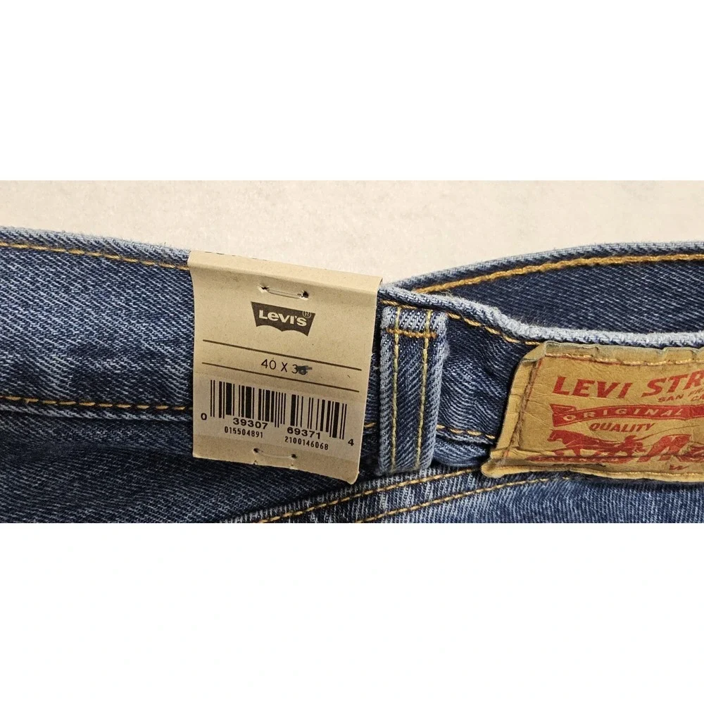 Levis Jeans Mens‎ Sz 40 x 35 36 NEW 550 Relaxed Fit Mid Blue Big & Tall Classic